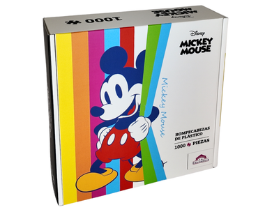 Rompecabezas Mickey Mouse Colores Disney 1000 Piezas De Plástico