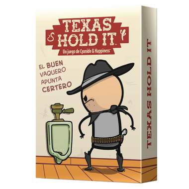 Texas Hold It Juego de Mesa en Español Asmodee. Edad 14+