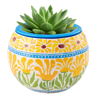 Maceta Flores de Verano: Rompecabezas 80 Piezas. Marca PieceRelax