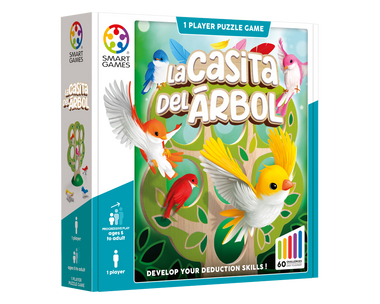 La Casita del Árbol Juego de Lógica. Marca Smart Games