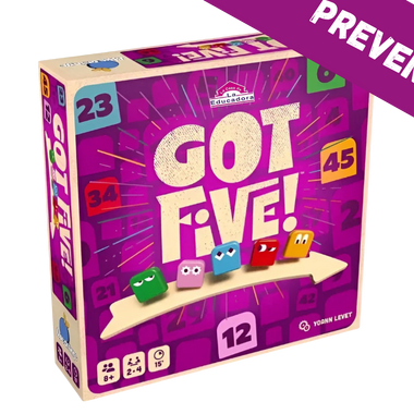 PREVENTA - Juego de Mesa GOT FIVE! en Español. Marca Blue Orange