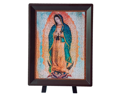 La Virgen de Guadalupe, Viva México: Rompecabezas 150 Piezas Miniatura. Marca PieceRelax