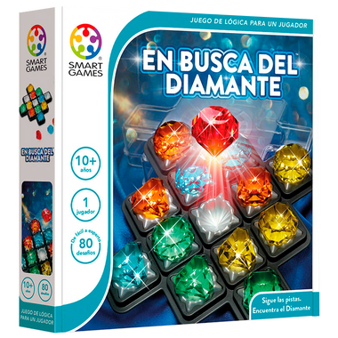 En Busca del Diamante Juego de Lógica. Marca Smart Games
