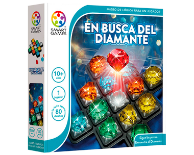 En Busca del Diamante Juego de Lógica. Marca Smart Games