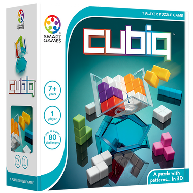 Cubiq Juego de Lógica. Marca Smart Games
