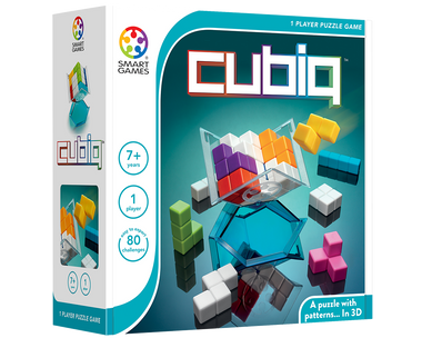 Cubiq Juego de Lógica. Marca Smart Games
