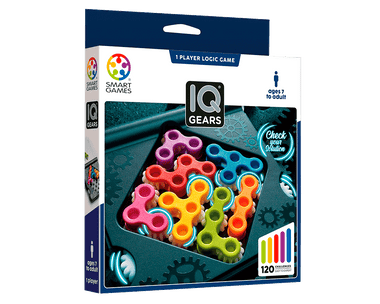 IQ Gears Juego de Lógica. Marca Smart Games