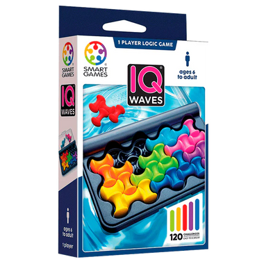IQ Waves Juego de Lógica. Marca Smart Games