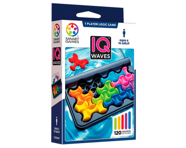 IQ Waves Juego de Lógica. Marca Smart Games