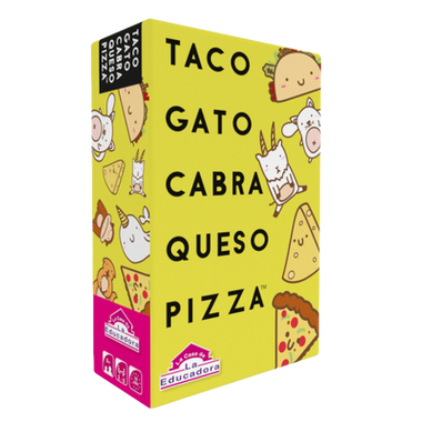 Juego de Mesa en Español Taco, Gato, Cabra, Queso, Pizza
