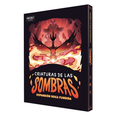 Criaturas de la Sombra Expansión Roca Fundida en Español. Asmodee