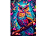 Búho de Colores: Rompecabezas 1000 Piezas Enjoy Puzzle
