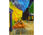 Rompecabezas Vincent Van Gogh - Café Terraza: 1000 Piezas. Marca Enjoy Puzzle