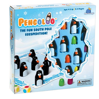 Pengoloo de Plástico Juego de Mesa Blue Orange