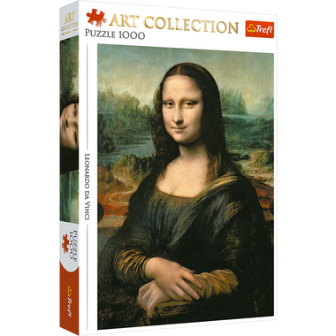 Rompecabezas Leonardo Da Vinci - Mona Lisa 1000 Piezas. Marca Trefl