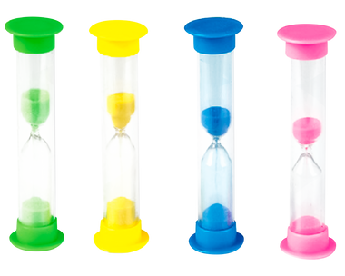 Reloj de Arena de Colores