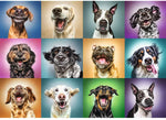 Rompecabezas Fotos de Perritos. 1000 Piezas. Marca Trefl
