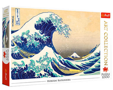 Rompecabezas La Gran Ola de Kanagawa. 1000 Piezas Marca Trefl