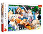 Rompecabezas Perros de Diferentes Razas 1000 Piezas. Marca Trefl