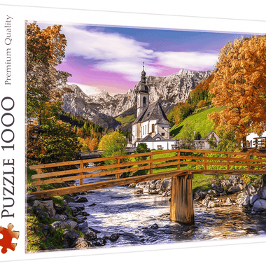 Rompecabezas Bavaria en Otoño 1000 Piezas. Marca Trefl