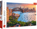 Rompecabezas Sidney, Australia 1000 Piezas. Marca Trefl