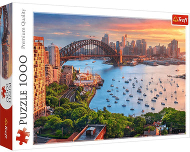 Rompecabezas Sidney, Australia 1000 Piezas. Marca Trefl