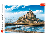 Rompecabezas Monte San Michel, Francia. 1000 Piezas Marca Trefl
