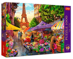 Rompecabezas París, Primavera con Flores. 1000 Piezas Marca Trefl