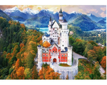 Rompecabezas Odisea Fotográfica: Castillo de Neuschwanstein, Alemania. 1000 Piezas Marca Trefl