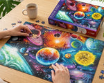 Rompecabezas Sistema Solar (DreamScapes). 1000 Piezas Marca Trefl Premium