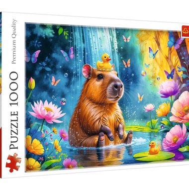 Rompecabezas Capibara. 1000 Piezas Marca Trefl