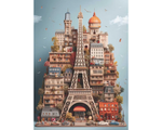 Rompecabezas Torre Eiffel. 1000 piezas Marca Anatolian