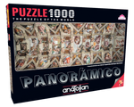 La Capilla Sixtina: Rompecabezas Panorámico de 1000 piezas. Anatolian