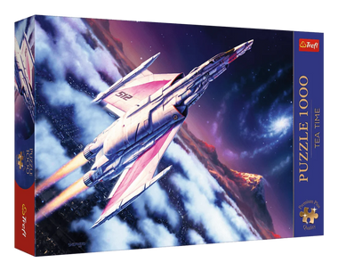 Rompecabezas Cohete Espacial (Tea Time). 1000 Piezas Marca Trefl Premium