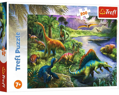 Rompecabezas Dinosaurios. 200 Piezas. Marca Trefl