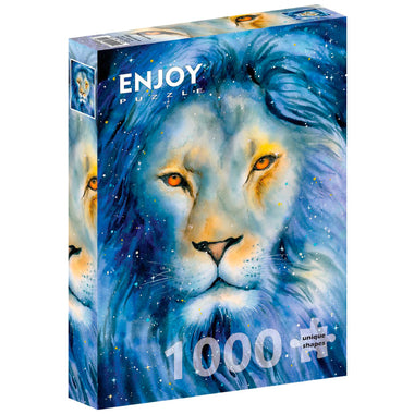 León con Estrellas: Rompecabezas 1000 Piezas. Marca Enjoy Puzzle