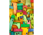 Casas Alegres: Rompecabezas 1000 Piezas. Marca Enjoy Puzzle