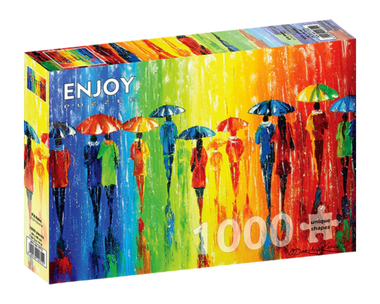 Lluvia Torrencial: Rompecabezas 1000 Piezas Enjoy Puzzle