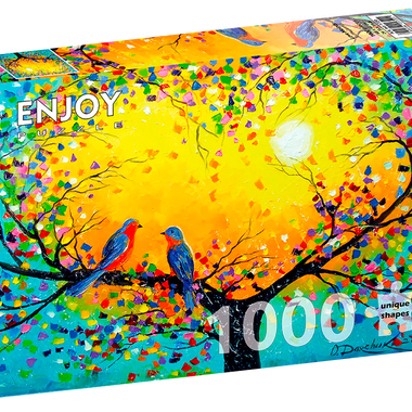 Melodía de Amor: Rompecabezas 1000 Piezas. Marca Enjoy Puzzle