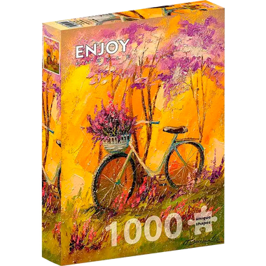 Mi bicicleta: Rompecabezas 1000 Piezas. Marca Enjoy Puzzle