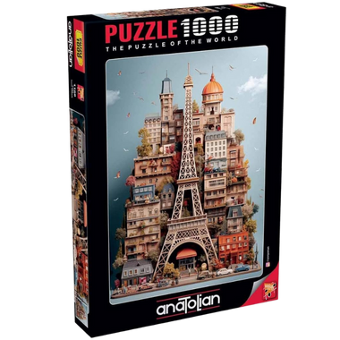 Rompecabezas Torre Eiffel. 1000 piezas Marca Anatolian