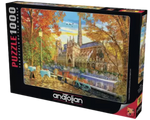 Rompecabezas Notre Dame en Otoño. 1000 piezas Marca Anatolian