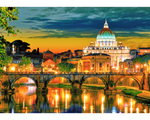 Basílica de San Pedro, Vaticano: Rompecabezas 1000 Piezas. Marca Enjoy Puzzle