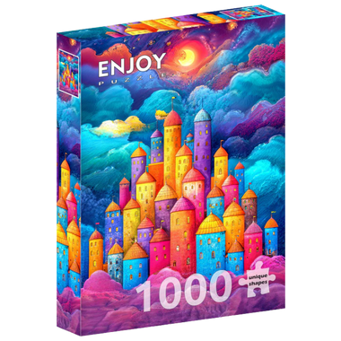 Fortaleza Entre Nubes: Rompecabezas 1000 Piezas Enjoy Puzzle