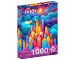 Fortaleza Entre Nubes: Rompecabezas 1000 Piezas Enjoy Puzzle