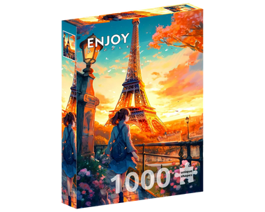 Recorriendo París: Rompecabezas 1000 Piezas Enjoy Puzzle