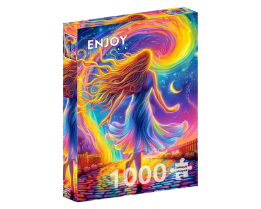 Camino a Mis Colores: Rompecabezas 1000 Piezas Enjoy Puzzle