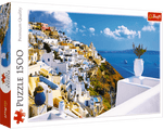 Rompecabezas Santorini 1500 Piezas. Marca Trefl