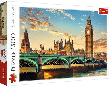 Rompecabezas Londres. 1500 Piezas Marca Trefl