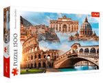 Rompecabezas Lugares Favoritos de Italia. 1500 Piezas Marca Trefl